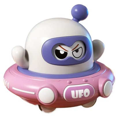 Genérico Juguetes De Platillo Volante De Retroceso,Juguete De Platillo Volante Inercial Divertido | Juegos Educativos para Niños y Niñas Preescolares para Interior y Exterior