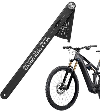 Chain Wear Indicator Tool - Chain Wear Measuring Tool - Measurement Device for Road Cycling Professional Outdoor Riding Mountain Biking Motorcycle
