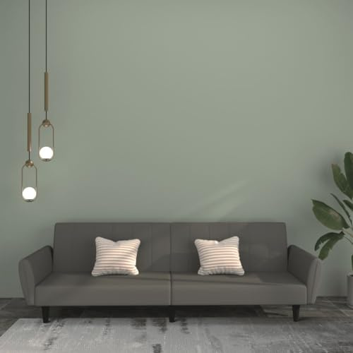KKgypkn Zweisitzer Schlafcouch mit Bett in Samt, Klappbares Schlafsofa Samt für Gästezimmer und Wohnbereich, Sofa Bett für Gästezimmer, Sofa zum Ausziehen für kleine Wohnungen