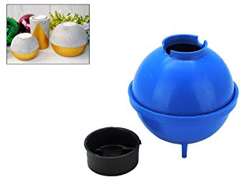 Proops Large Sphere Round 4 100mm Dia Concrete Mold Mould with Tealight Candle Holder, DIY (S7846). Free UK Postage