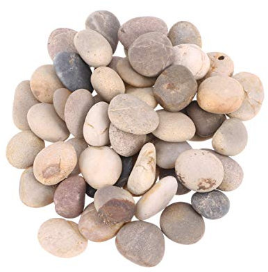 Supvox 50 Glatte Kieselsteine Zum Bemalen Natursteine Für Kreativprojekte Malgrundlage Bastelsteine DIY Kunsthandwerk Dekosteine