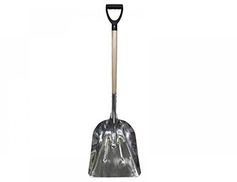 Aluminium Grain Shovel Wood Handle