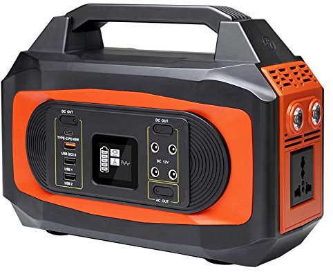 KELUNIS 444 WH 120000 Mah Estación De Energía Solar con Generador Portátil Salida De 500W Fuente De Alimentación De Emergencia para Acampar AC para RV Van Home Al Aire Libre