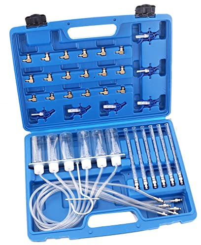 TC Technic Reparatur Injektor Tester Injektoren Prüfen Satz 36-Teilig für Denso Siemens