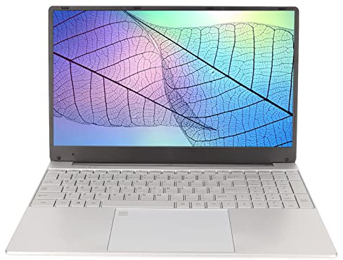 Zunate Ordenador Portátil Full HD de 15,6 Pulgadas, Sistema Win11 con 16 GB de RAM, 128 GB, 256 GB, 512 GB, 1 TB de Almacenamiento, Portátil con Teclado Retroiluminado, Lector de Huellas(16+128G-UE)