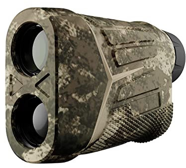 MiLESEEY Wiederaufladbarer Entfernungsmesser Jagd 800yd,±0.5M Genauigkeit, Laser Entfernungsmesser mit Winkelkompensation und Horizontaldistanz, Scan Modus, Geschwindigkeit, Bogenmodus