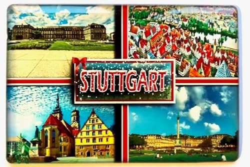 Generisch Stuttgart Deutschland Kühlschrankmagnet Stuttgart Souvenir Stuttgart Reiseandenken Stuttgart Geschenkartikel Stuttgart Magnet