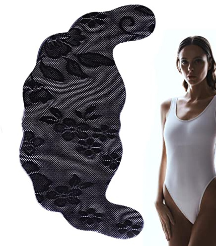 SHRIGM elevación Invisible | Sujetador Adhesivo Encaje en Forma U para Pechos Grandes,Cinta Reutilizable Up Sticky sin Tirantes, Sujetadores Adhesivos Invisibles
