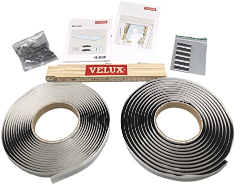 Reservdelar för Velux-fönster, butyltätningsladdsset, tätningstejp, utomhusfönsterersättning, underhållssats, reparationssats för plastfönster och träfönster, rund butylsladd, ersättning
