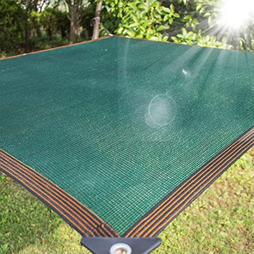 limiao123 Malla Sombreo Jardín Verde,Red de Sombreado para Exterior Terraza 85% Paño Protección Solar 6 Pin Resistente Al Desgarro para Exterior Patio Plantas Flores Balcón (3x6m)