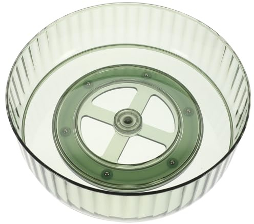 HEMOTON Carosello Di Stoccaggio Mobiletti Barattoli Ruotare Plastica Saliera