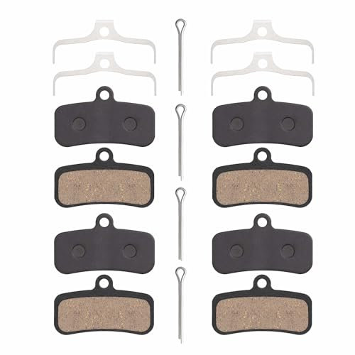 4 Paar Bremsbeläge Fahrrad Scheibenbremsbeläge für Shimano D01S, D02S oder D03S, Saint und Zee TEKTRO und TRP Modellen wie Q10RS, Q10YS, P-Q15TS, P-Q12RS, Q20.11 Beläge Bremsbelag Scheibenbremse