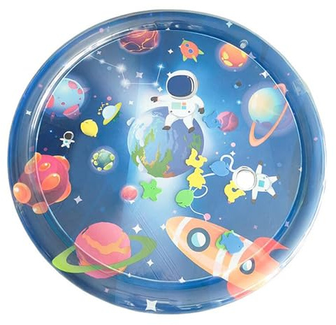 Wezalget Cojín de agua para mascotas, Tapete de juego de agua con sensor - Sensor de agua acolchado para juegos de mascotas,Cojín de agua para tapete de juego, tapete de juego para el abdomen para el