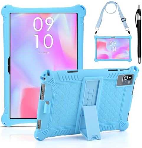 KATUMO Silicone Cover Universale 10-10.1Pollici,Custodia per Blackview 12pro/Tab60, TABWEE T80/T20, DEERTiME A15/DMOAO/Laptok/TECLAST/DOOGEE U9/A9/Whitedeer/FINTIE/ZIOVO/YESTEL Tablet 10 pollici