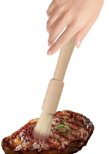 Pinceau Pâtisserie Pour Cuisson,Pinceau de Cuisine - Ustensiles de Cuisine Résistants À La Chaleur pour Barbecue, Four, Dorure et Usage Quotidien, Accessoires Maison Polyvalents pour Cuisson, Repas