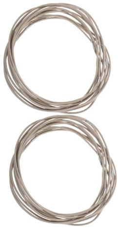 BESPORTBLE 20 pezzi Anelli Elastici Ricambio per Supporto Microfono Antiurto Fascia Regolabile in Gomma per Sospensione Compatibile con Microfoni Condensatore Accessori per Registrazione e