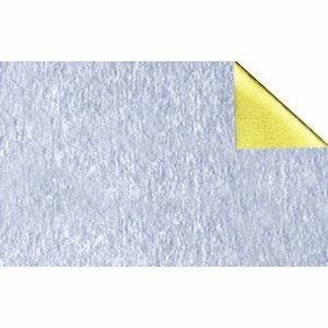 Ludwig Bähr Alu-Bastelfolie Rolle 10mx50cm gold/silber glänzend