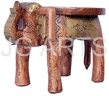 Más opciones de compra para JGARTS Taburete de madera de elefante de madera para regalo, taburete de pie de 19 cm