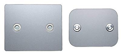 TEICO Set Österreich - Set Motorrad 1 Fahrzeug - Kennzeichenhalter (hinterlegbar)