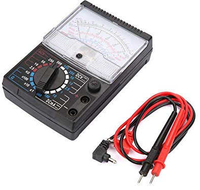 Analog Zeiger Multimeter，Jectse 18 Gänge 21 Gänge Hochwertiges Zeiger-Multimeter zum Messen von AC/DC-Spannung，Widerstand，Tonfrequenz，elektrischer Frequenz
