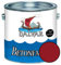 Halvar Betonfarbe/Bodenbeschichtung SEIDENMATT Rot RAL 3000-3031 Fassadenfarbe (1 L, RAL 3003 Rubinrot)