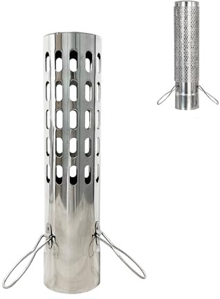 TAISOCA Parascintille per tubo della stufa da 6 cm, tappo antipioggia per camino in acciaio inox, accessorio per stufa a legna, campeggio all'aperto
