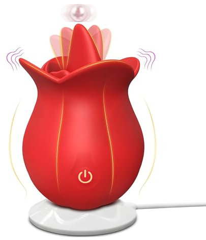 LYAMais Oralsex Spielzeug für Frauen Zungenvibrator mit 10 Zungenlecken Vibrationmodi Klitoris Brust Massagegeräte Stimulato klitoris lecken für frauen vibrator klitoris Sex Spielzeug für Paare Sex
