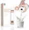 Portable Bottle Warmer for Outing or Travel, Fast Heating with Accuarte Digital Temperature Control, Wireless Water Warmer, 500 ml Large Capacity, 5200mAh Battery, for Car Airplane Journey