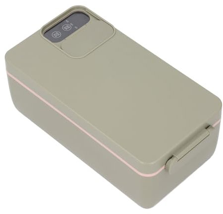 Luocute Boîtes à Déjeuner Chauffantes électriques pour Adultes, Boîte à Déjeuner électrique Anti-fuite de 1 L, Chauffage Rapide et Silencieux, Récipient Alimentaire chauffé à 65 ℃ pour