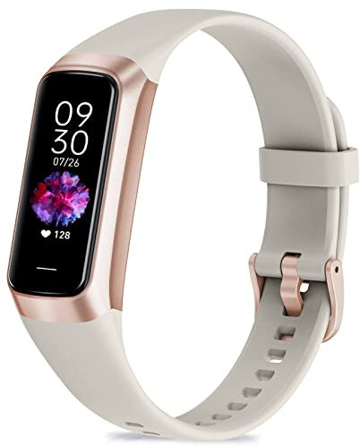 Zeacool Monitor de actividad física con frecuencia cardíaca 24/7, monitor de sueño de presión arterial de oxígeno en sangre, seguimiento de actividad impermeable a 5 ATM, contador de calorías de