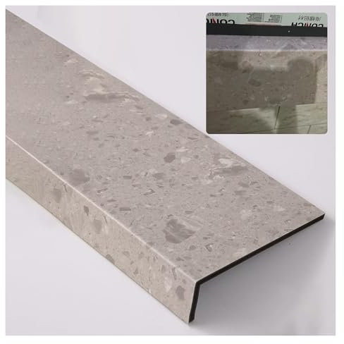 ZMQU Panneau de fenêtre, Rebord de fenêtre de Cuisine, Nez de fenêtre Large, Protection de Rebord de fenêtre (80 x 25 cm/31,5 x 9,8 Pouces)(160x25cm/63x9.8in)