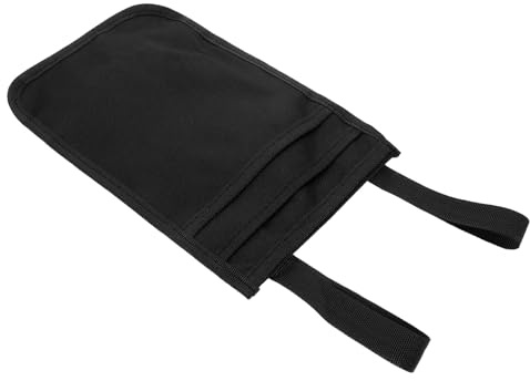 MOLUCKFU Sacoche Latérale pour Fauteuil Roulant et Canne Poche Suspendue Stable et Facile à Installer Rangement Polyvalent pour Aides Mobilité des Seniors