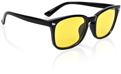 ARWIG Nachtfahrbrille, Blendschutzbrille für Nachtfahrten, Nachtsichtbrille, Nachtfahrbrille, Astigmatismusbrille, Nachtfahrbrille für Damen und Herren
