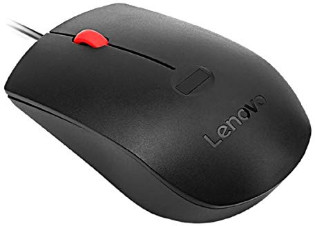 Lenovo Fingerprint Biometric Wired Mouse