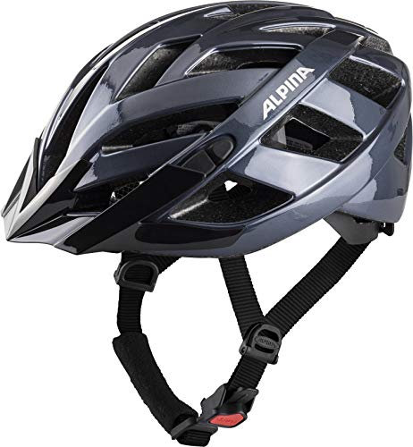 ALPINA PANOMA Classic - Leichter, Optimal Belüfteter Touren Fahrradhelm Mit Optionalen LED-Licht Für Erwachsene, Indigo, M (56-59 cm)