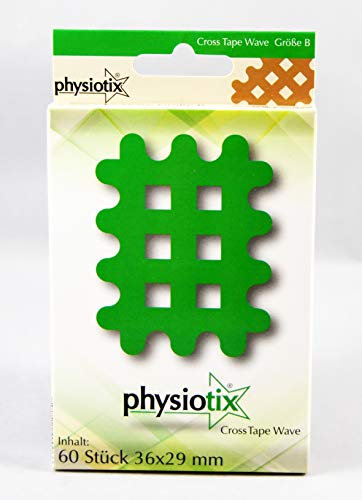 Physiotix Cross Tape Wave A,B,C in beige (Beige B (36mm x 29mm))