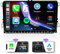 Hikity Android 15 Autoradio pour VW Golf 5 6 Polo Seat Skoda Passat T5,Carplay inalámbrico Android Auto inalámbrico 9 Pouces Écran Tactile Radio Voiture avec GPS WiFi USB FM Bluetooth+ Canbus + Caméra
