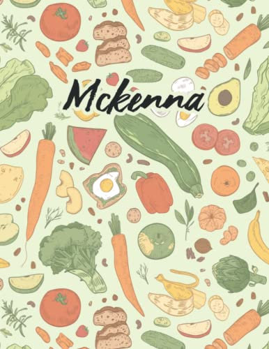 Mckenna: Weekly Menu Planner & Grocery ListDiabetes Superfoods Cookbook And Meal Planner