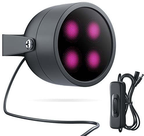 Tendelux 4W IR Illuminator for VR Headsets, On/Off Switch Infrared Light for Enhancing Tracking Sensitivity in The Dark, Compatible with Meta Quest 2 & More