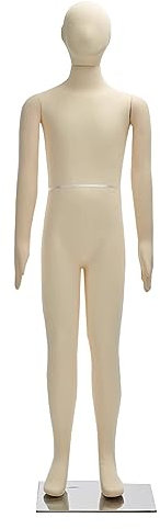 Schneiderpuppe Kleiderpuppe Schaufensterpuppe Mit Ständer Zum Nähen, Einstellbar Abnehmbare Kind Schaufensterpuppe Körper, Schaufensterpuppe Display-Ständer Für Die Präsentation Von Kleidung ( Size :