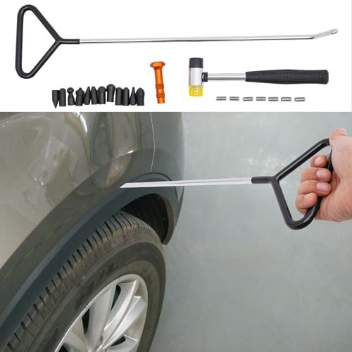 Ausbeulwerkzeug Set,Dellen Reparaturset Auto,Ausbeulwerkzeug Karosserie für Autooberfläche Dellenreparatur und Bump/Hagel Reparaturwerkzeuge