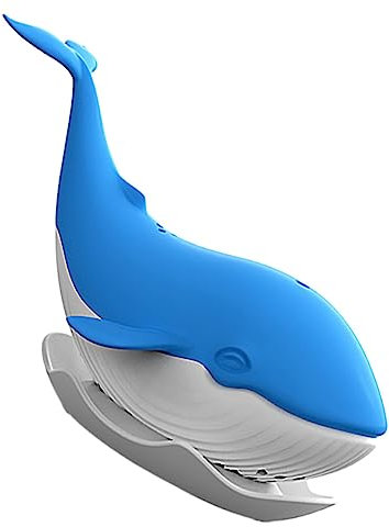 LIFKOME Whale Silicone Tea Infuser Loose Leaf Tea Strainer Travel Steeper for Brewing
