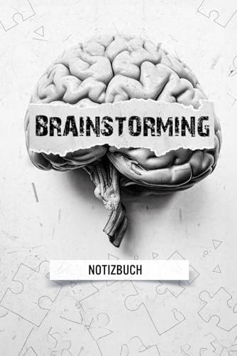 Brainstorming Notizbuch | für spontane Ideen | nie wieder etwas Vergessen | Ideensammlung | Gedankensammlung
