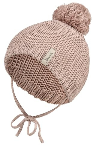 Sterntaler Unisex Baby Bommelmütze Klassisch Beanie-Mütze