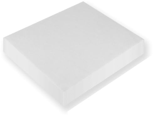 Yominerr 300 Sheets Nail Dust Collector Filter Paper Dust Cleaner Replacement Filter Paper Nail Tech Supplies Accessories White