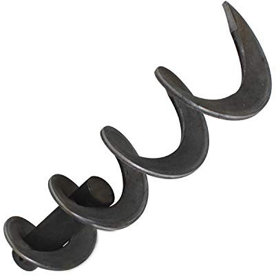 Pellet Stove Auger 200 300 400 500 600mm Wood Pellet Auger Conversion kit Pellet Auger Feeder (Total Length 300mm)