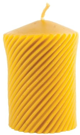 LYSON Kerzengießform Silikonform Walze Spiralkerze 9cm für Bienenenwachskerzen Giessform zur Kerzenherstellung Bienenwachskerzen gießen Geschenkidee