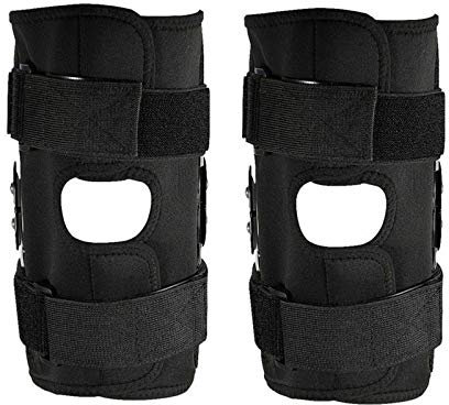 LARIAU Aufklappbare Kniebandage Speziell entwickelte Knieorthesen Kompressions-Seitenstabilisatoren für geschwollenes Kreuzband, Meniskusverletzungen, Arthritis, Sehnenscheidenentzündung