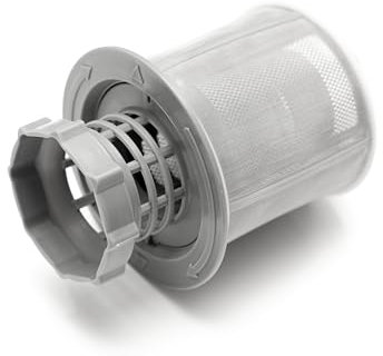 Lot de 3 microtamis fins de qualité supérieure pour lave-vaisselle - Compatible avec Bosch, Siemens, Neff, Constructa, Balay, Gaggenau, Thermador - Cartouche filtrante de rechange 10002494 - Plastique