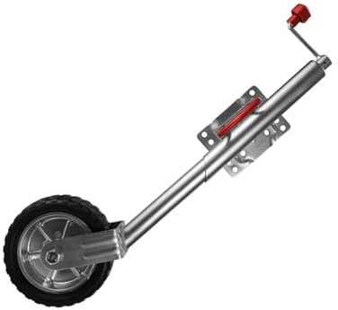 Schwerlast-Drehgelenk-Anhängerheber - Schwerlast-Drehgelenk-Anhängerheber, Anhängerheberrad, Anhänger-Klappstütze, Tragkraft 680 kg, für Boot, Wohnmobil, Yacht, Wohnwagen (A-Farbe, 1000 lbs)